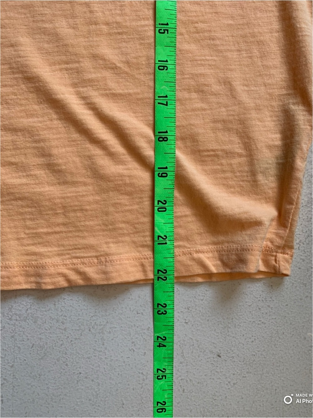Universal Thread Mellow Orange Boxy Short Sleeve T-Shirt NWT 100% Cotton - Picture 12 of 12